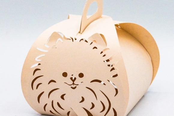 Dog Treat Box: 3D SVG for Animals Branding