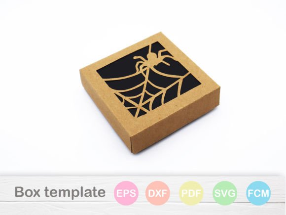 Halloween Spider Box Template: 3D SVG Shapes Review