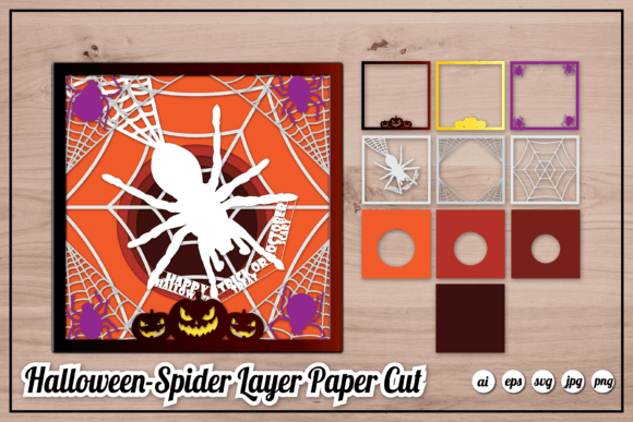 Halloween Spider Layer Paper Cut: A Designer's Review