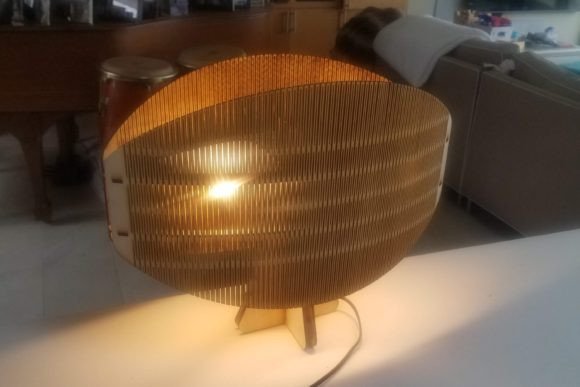 Living Hinge Lamp: A 3D SVG for Home Décor