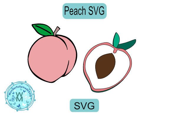 Peach Svg: 3D SVG Shapes for Modern Blog Graphics