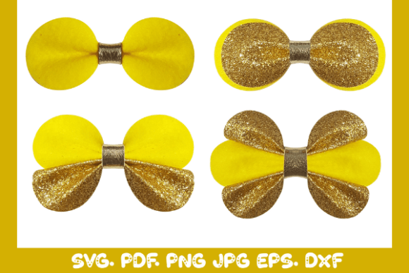 Pinch Hairbow Template: 3D SVG Shapes Review