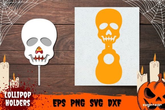 Skull Candy Holder: A 3D SVG for Bold Shapes