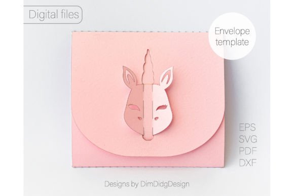 Unicorn Envelope SVG: A 3D Shapes Review for Sellers